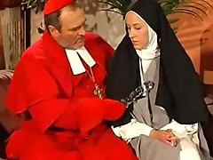 The nun and priest get it on