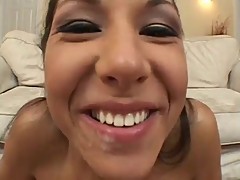 Isabella Pacino gets facefucked and swallows cum!