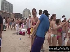 Outdoor sex parties with drunk partygirls