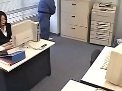 Molested sleeping Office Lady